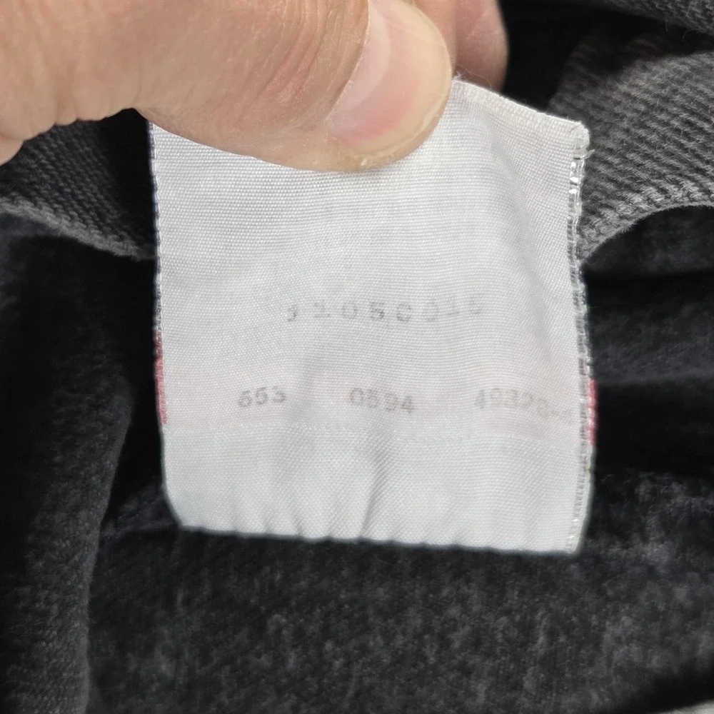 Vintage Levis 501 Jeans Mens Black Straight Made in USA Button Fly Fits 30x33